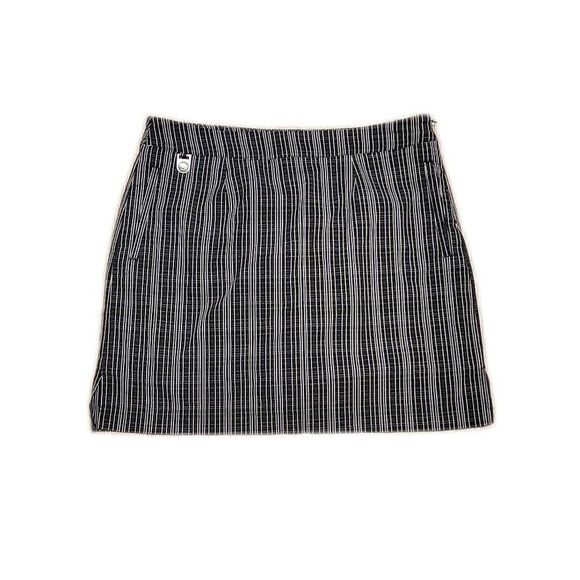 Golf American Skort Skirt ~ Sz 10 ~ Black & White ~ Above Knee ~ Zips on Side - Picture 1 of 5